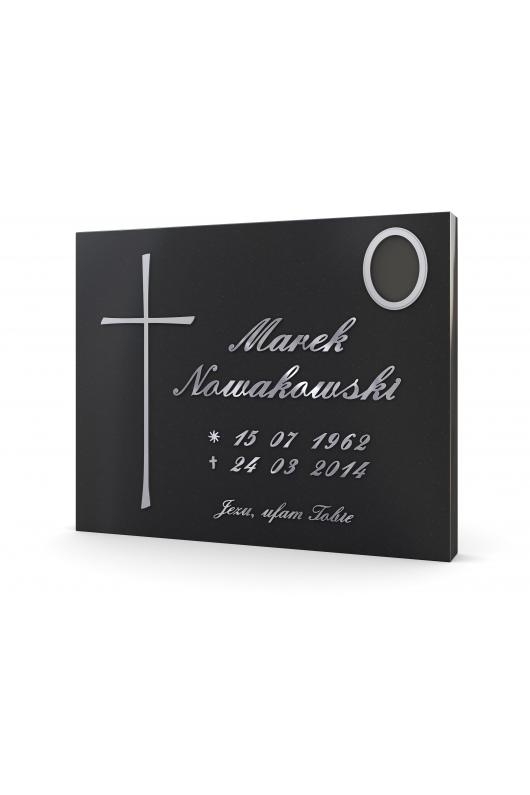 Tablica prezentująca czcionkę kursywa łączona