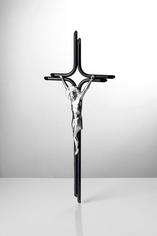 Krzyż nagrobny leżący z pasyjką nr 470