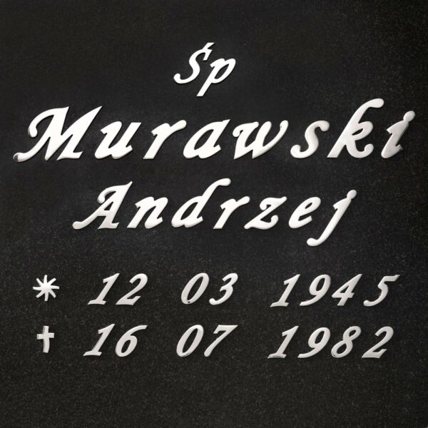 Kursywa Oddzielna Rodlew QMD